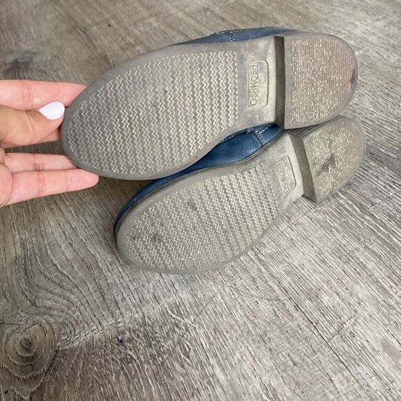 Toddler Floral Booties Blue size 9 - Picture 6 of 7